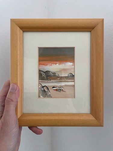 Small oil painting - small, on