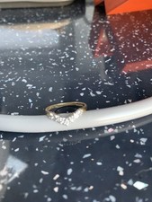 9ct Yellow Gold Wishbone Ring