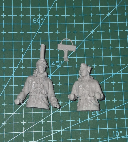 Post resin model 35 scale - post,