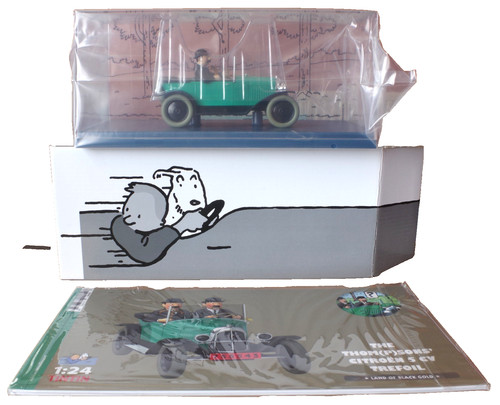Tintin the thomsons citroen - the,