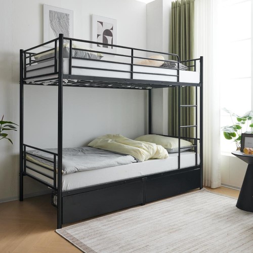 Single bunk bed frame metal - frame,