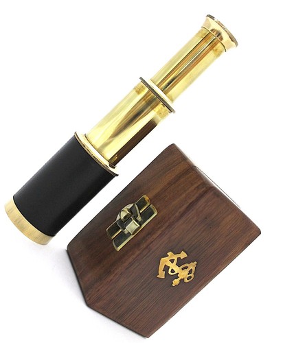 Brass pocket telescope 6 - brass,