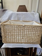 Ornate wicker rattan storage - wicker,