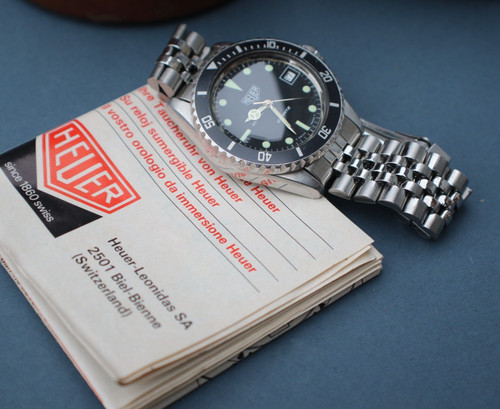 Vintage heuer 666ft diver - ,