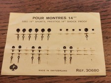 Vintage Pocket Watch Hands