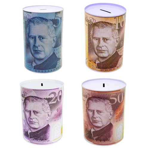 Litetron money tin box - money,