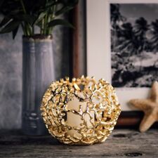Culinary Concepts Coral Globe Votive Candle Holder Stand - Gold Finish