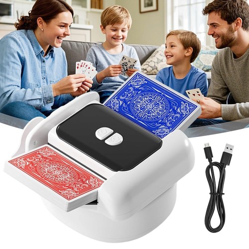 Card shuffler automatic - shuffler,