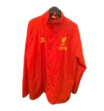 Liverpool LFC Warrior Track Jacket Training Top Red Mens Size XXL 2XL Full Zip 