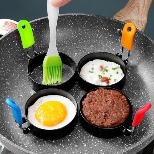 4pcs nonstick egg ring set - 4pcs,