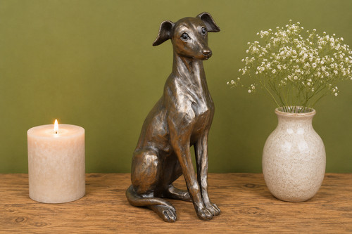 Greyhound style antique - antique, silver