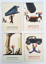 Guinness Postcard Collection of 4, GA191 Series, c1960s. #31