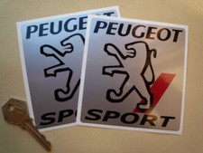 PEUGEOT Sport Silver Logo Car