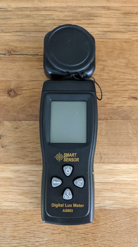 Digital lux meter - lux,