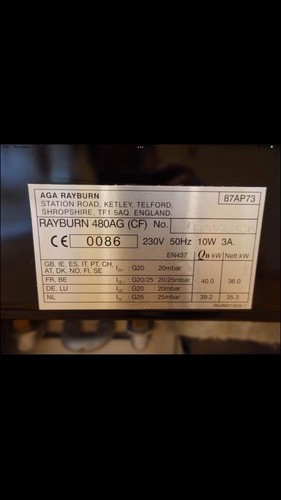 Rayburn gas aga cooker - rayburn,