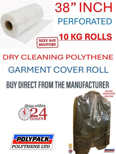 Polythene garment covers roll - garment,