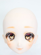 Volks DD Dollfie Dream DDH-06 Handmaid Custom Make Up Head BROWN Eye Japan