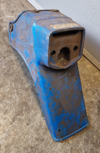 Honda cb125t blue rear - honda,