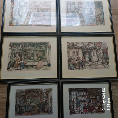 Anton pieck vintage prints - pieck,