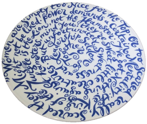 Royal delft diskus plate - diskus,