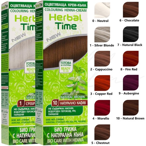 Herbal time henna hair - herbal,