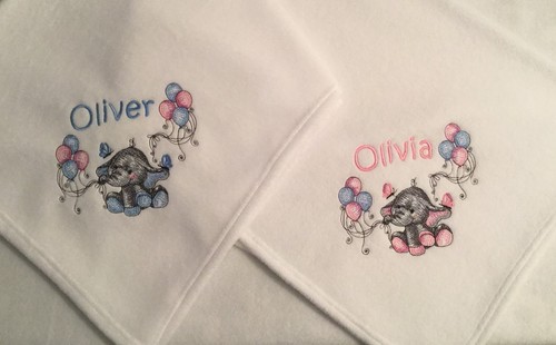 Personalised baby blanket - personalised,