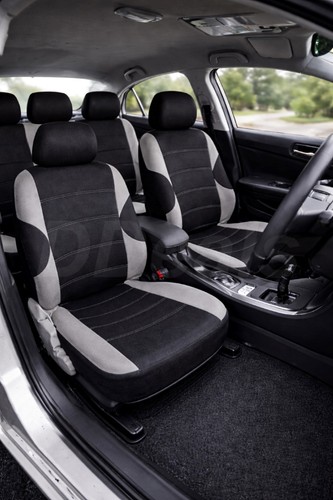Car seat covers black - -, grey