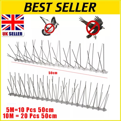 10m pigeon bird - spikes, metal