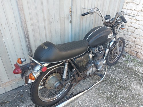 1972 triumph t150v restoratoin - 1972,