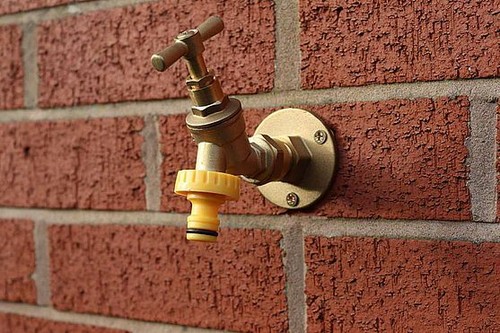 Outside garden tap with - outside, 1/2''