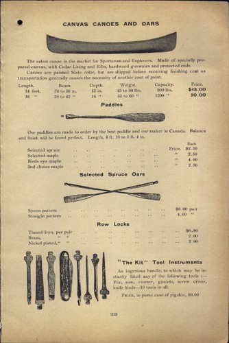 1906 paper canvas - paper, ad