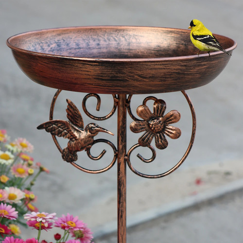 Outdoor patio garden bird - outdoor, bath