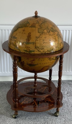 Globe drinks cabinet - cabinet, on