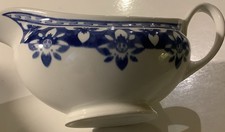 Vintage Blue and White