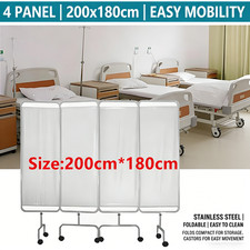 Medical Privacy Screen 4 Panel