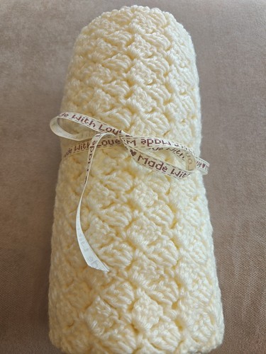 Handmade baby crochet blanket - handmade,