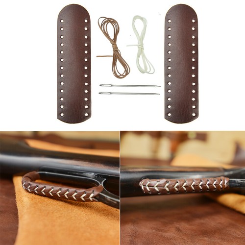 Handmade leather lever wrap - handmade,