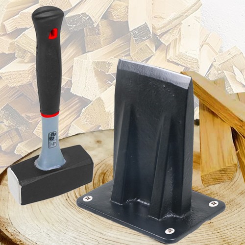Kindling splitter lump - splitter, hammer
