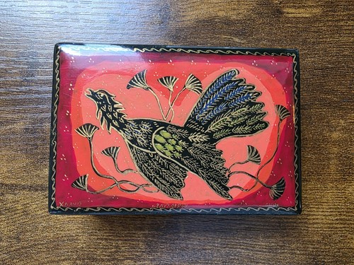 Russian lacquer miniature - russian,