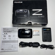 Fujifilm FinePix Z30 10.0MP Digital Camera Tested Boxed+ Charger, Battery, Guide