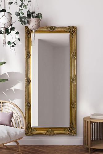 Abbey large mirror gold - abbey,