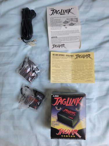 Atari jaguar jaglink pair - jaglink,