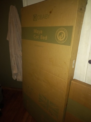Baby cot bed - bed, mattress