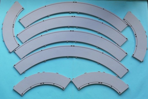 Scalextric grey borders - grey, outer
