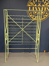 French Country House Antique Wrought Iron restaurant Wine  Rack hospitality 