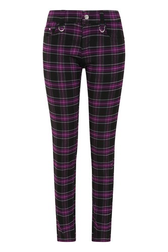 Purple tartan check - tartan,
