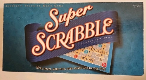 Super scrabble deluxe board - deluxe,