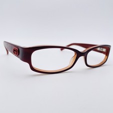 GUCCI eyeglasses REDISH BROWN