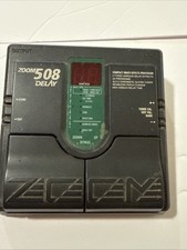 Zoom 508 Delay 1990s Guitar Effect Pedal Green/Black Used