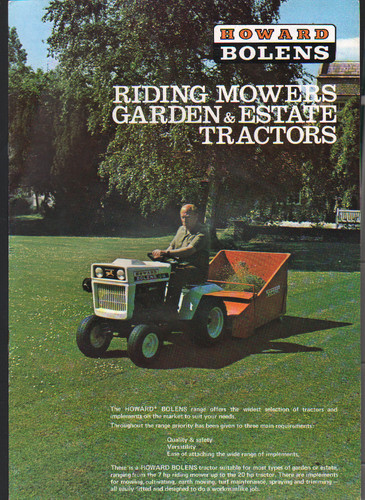1973 howard bolens riding - bolens,